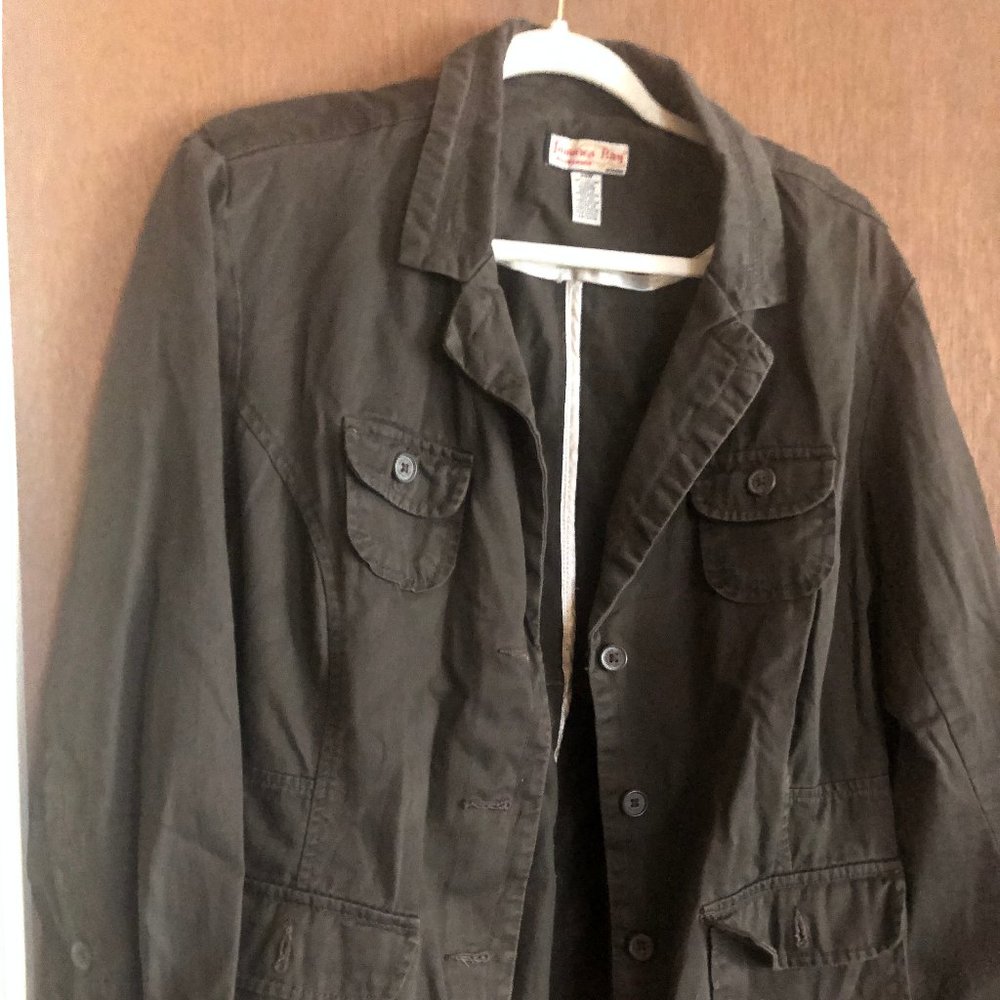 Wm's Jamaica Bay Army Green Jacket Size 24W